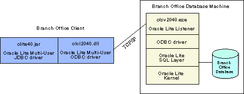 This image illustrates the Branch Office environment.