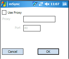 Network options Network options