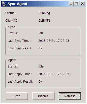 automatic synchronization agent automatic synchronization agent