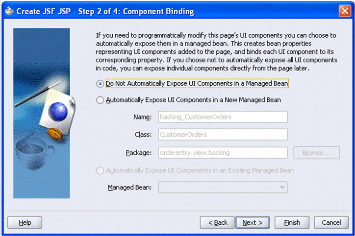 component binding