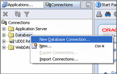 New database connection New database connection