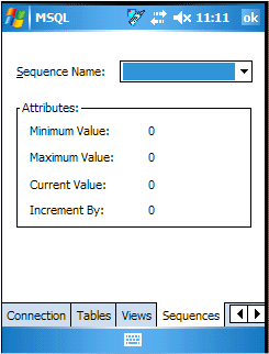 mSQL UI mSQL UI