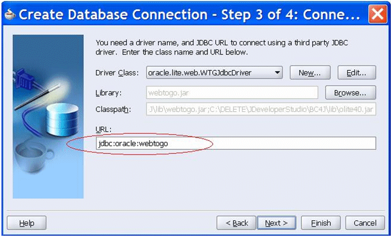 URL for connection URL for connection