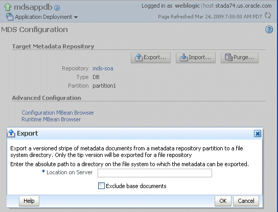 Description of export_mds.gif follows Description of export_mds.gif follows