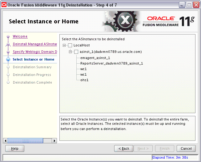 Description of deinstall_instance_home.gif follows Description of deinstall_instance_home.gif follows