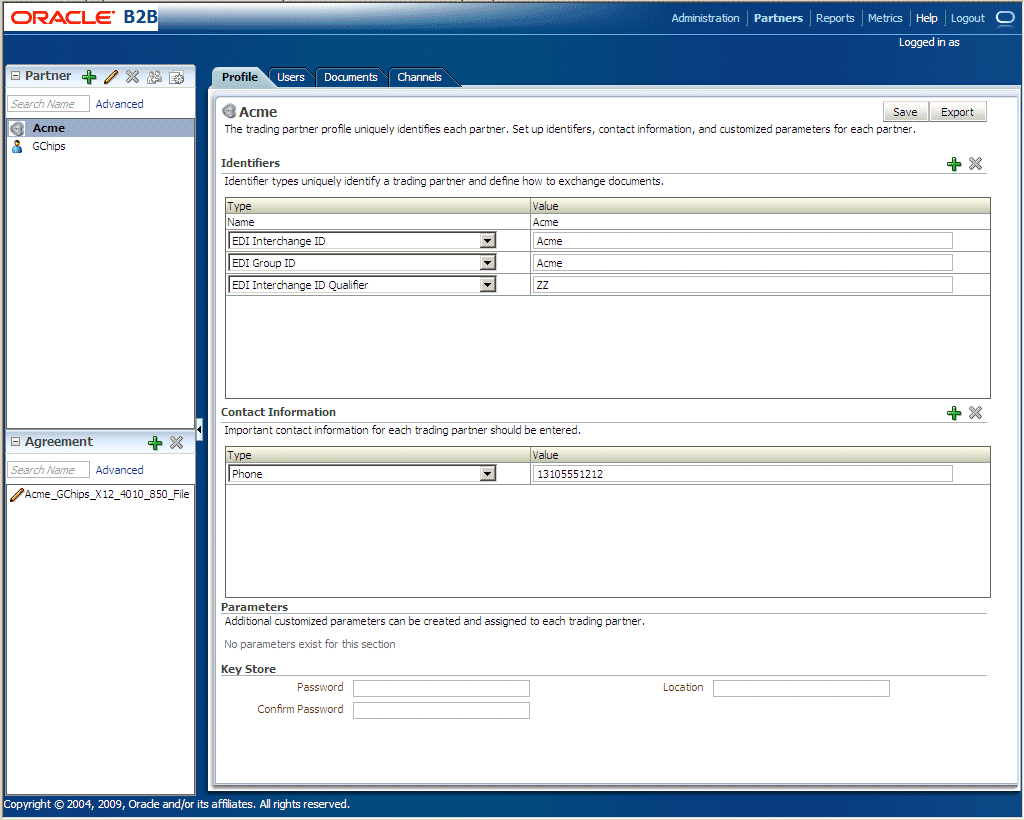 Design tab shows B2B process flow activities