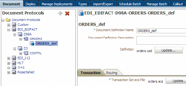 Importing guideline files in Oracle B2B Importing guideline files in Oracle B2B