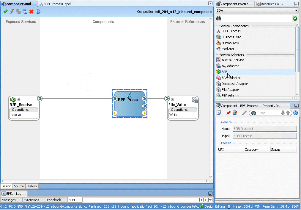 B2B binding component in JDeveloper B2B binding component in JDeveloper