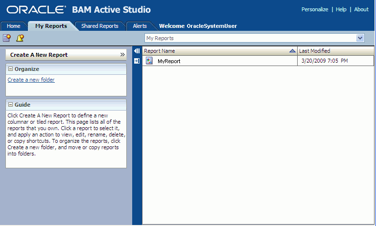 Description of bam_as_myreports_tab.gif follows Description of bam_as_myreports_tab.gif follows