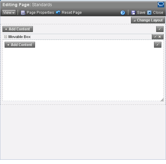 Page viewed through WebCenter Composer Page viewed through WebCenter Composer