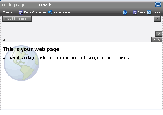 Page based on Web style viewed in Oracle Composer Page based on Web style viewed in Oracle Composer