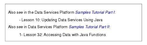 Web Services Imported Data Summary Screen