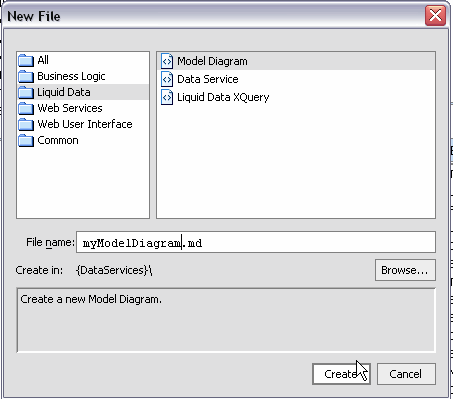 Selecting a Data Service
