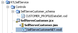 Folder Structure for ADO.NET-Enabled Project Components