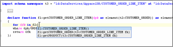 Function Completion Using Namespace Prefixes