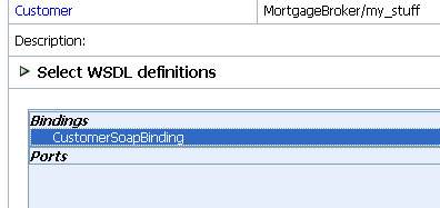 Setting SOAP Binding for WSDL