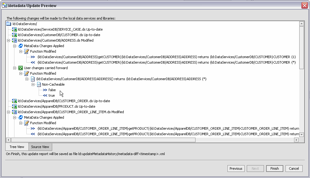 Metadata Update Plan for RTLApp's DataServices Project
