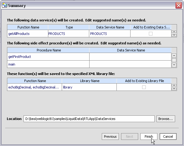Identifying Web Service Operations to be Used as Data Services