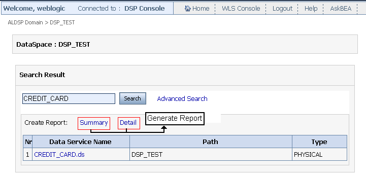 Generating Reports
