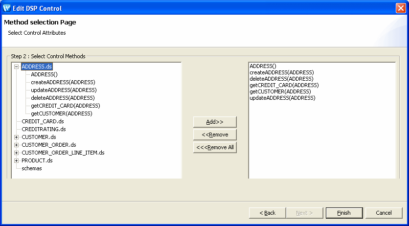Method Selection Page Dialog Box