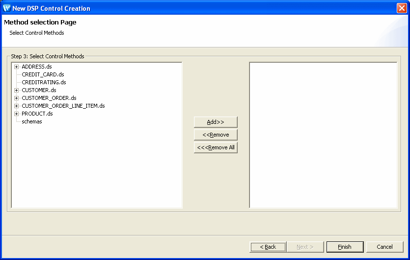 Method Selection Page