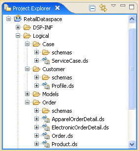 RetailDataspace Logical Data Services
