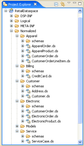 RetailDataspace Normalized Data Services