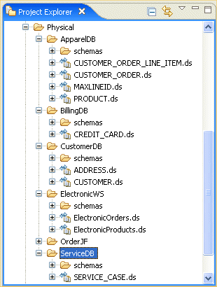 RetailDataspace Physical Data Services