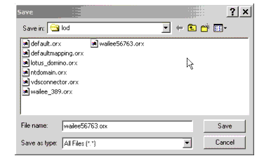 RadiantOne Select Object Save Window