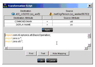 Topology Script for Transformation1