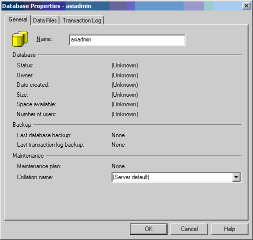 Adding a Microsoft SQL Database