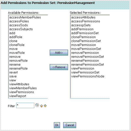 Adding Permissions to a Permission Set
