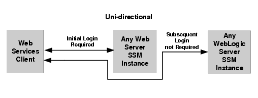 Web Server SSM to WebLogic Server SSM Single Sign-On