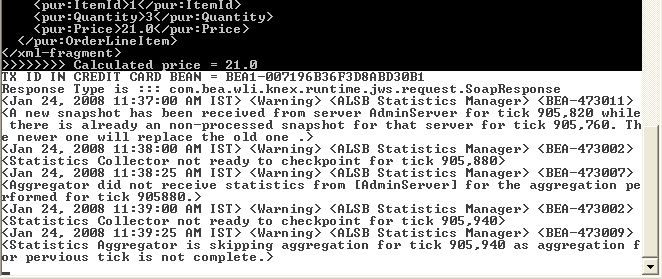 Debug Messages on Server Console