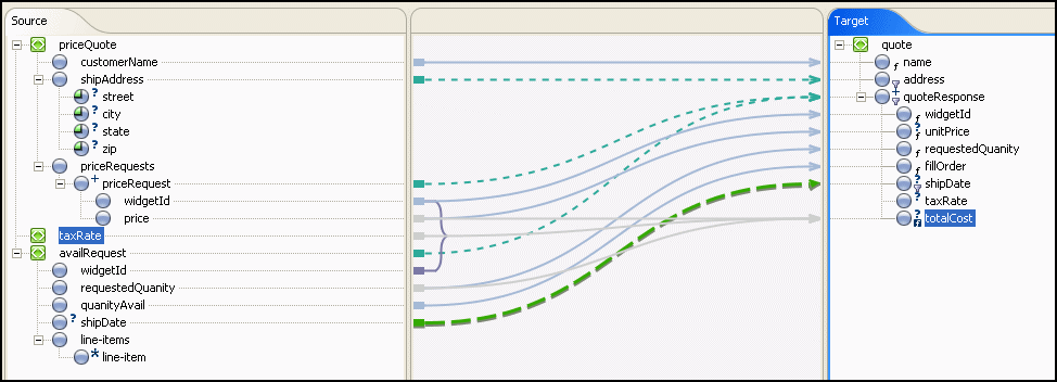 totalCost Calculation in Design View