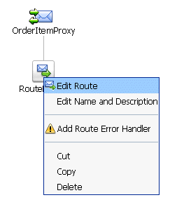 Edit Route Node Display