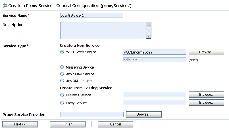 Create a WSDL Resource