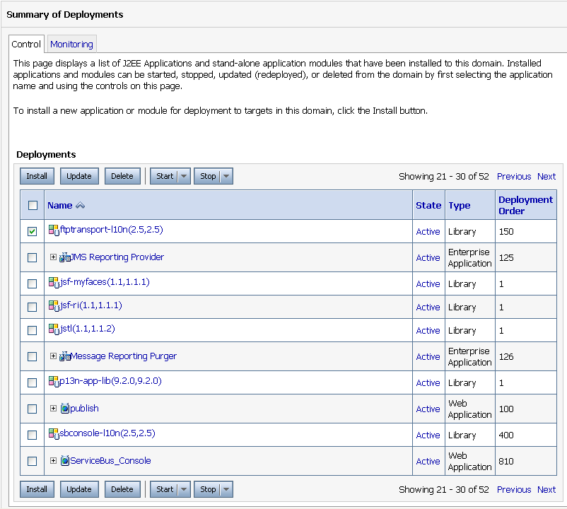 Stopping a Reporting Provider