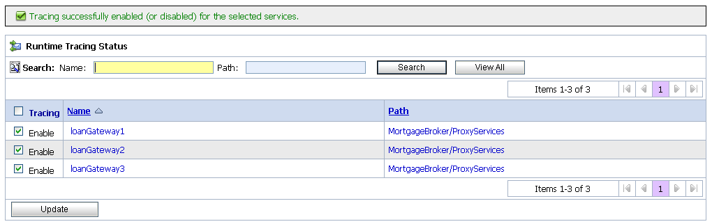Tracing Configuration