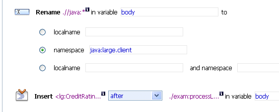 Configuration of Outbound Message
