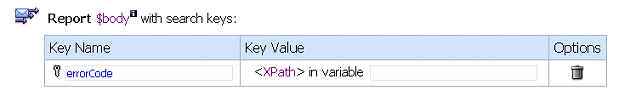 Report Action Expression Key