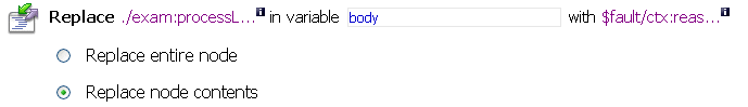 Add Error Handler Using Replace Action
