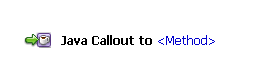 Java Callout Configuration Parameter Before Selecting a Method