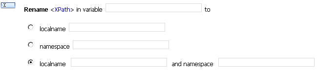 Rename Action Configuration Parameters