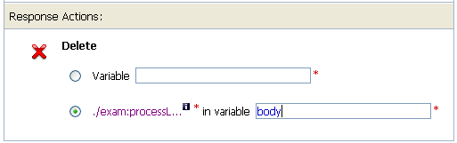 LoanGateway2 Routing Request Delete Action
