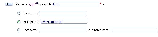 Add Rename Action