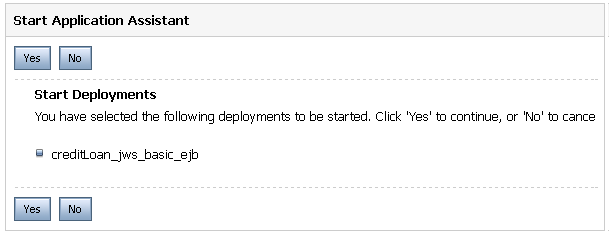 Start Deployments