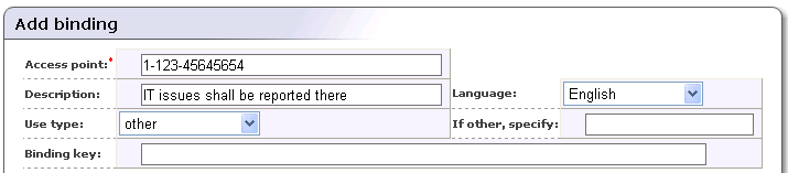 Add Binding