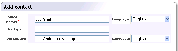 Add Contact