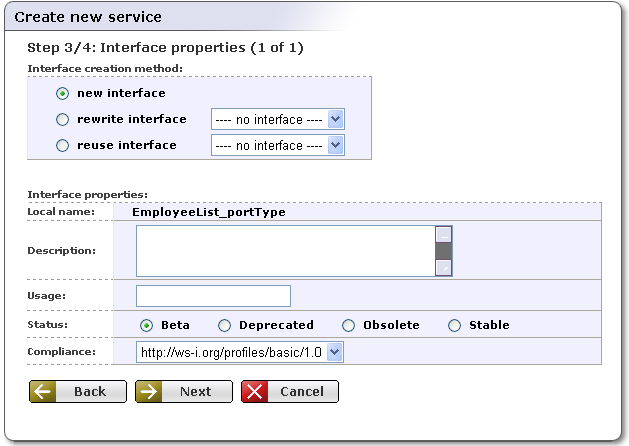 Publish Service - Step 3